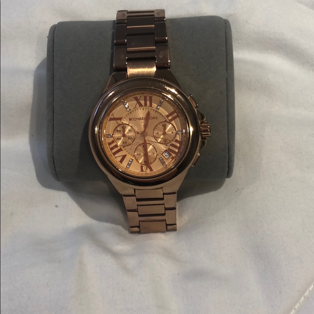 Frequently used rose gold Michael Kors Watch